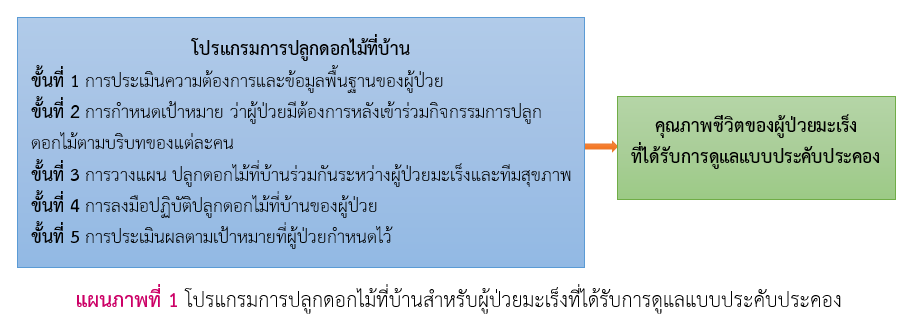โปรแกรมการปลูกดอกไม้ที่บ้าน